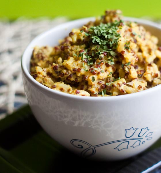 quinoa and basmati rice pilaf