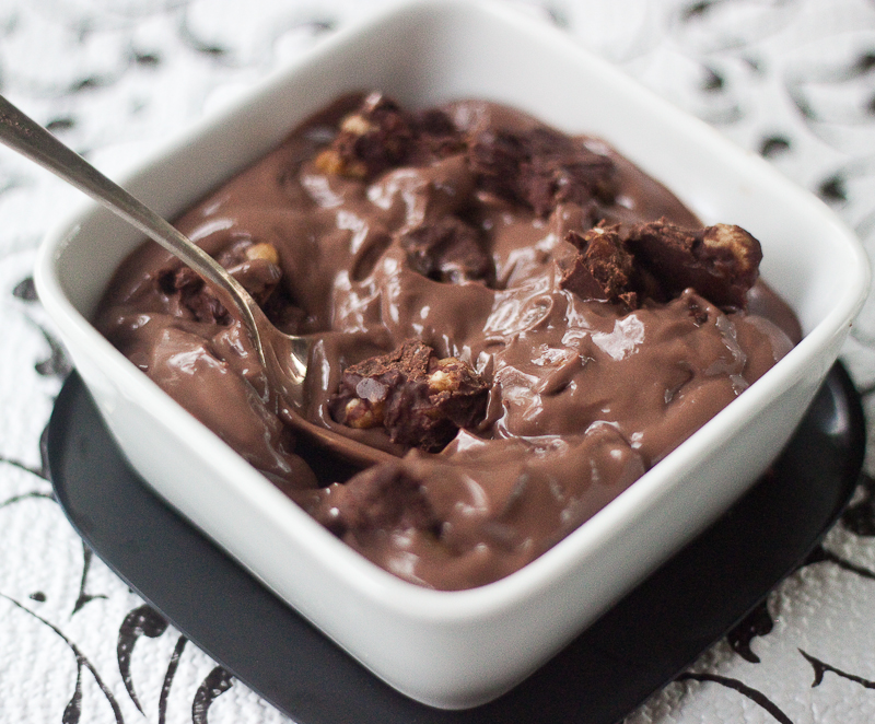 chocolate brownie mousse
