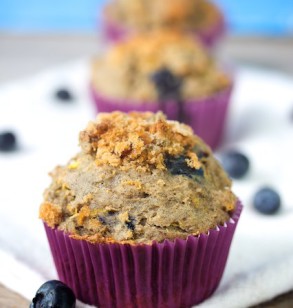 Loaded Blueberry Muffins